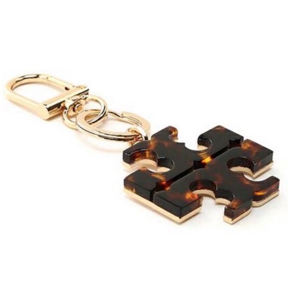 ✨✨✨TORY BURCH STACKED TORTOISE KEYFOB✨✨✨ - Picture 4 of 4